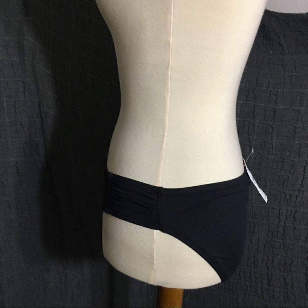 Loft NWT Black Bikini Bottom Size M - Picture 2 of 6